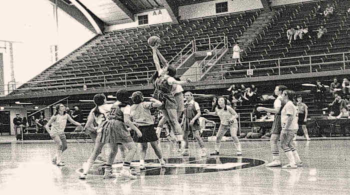 Immaculata played in the first AIAW title game.