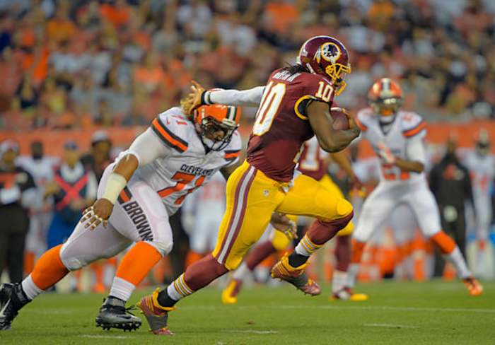 Robert Griffin, Washington vs. Browns