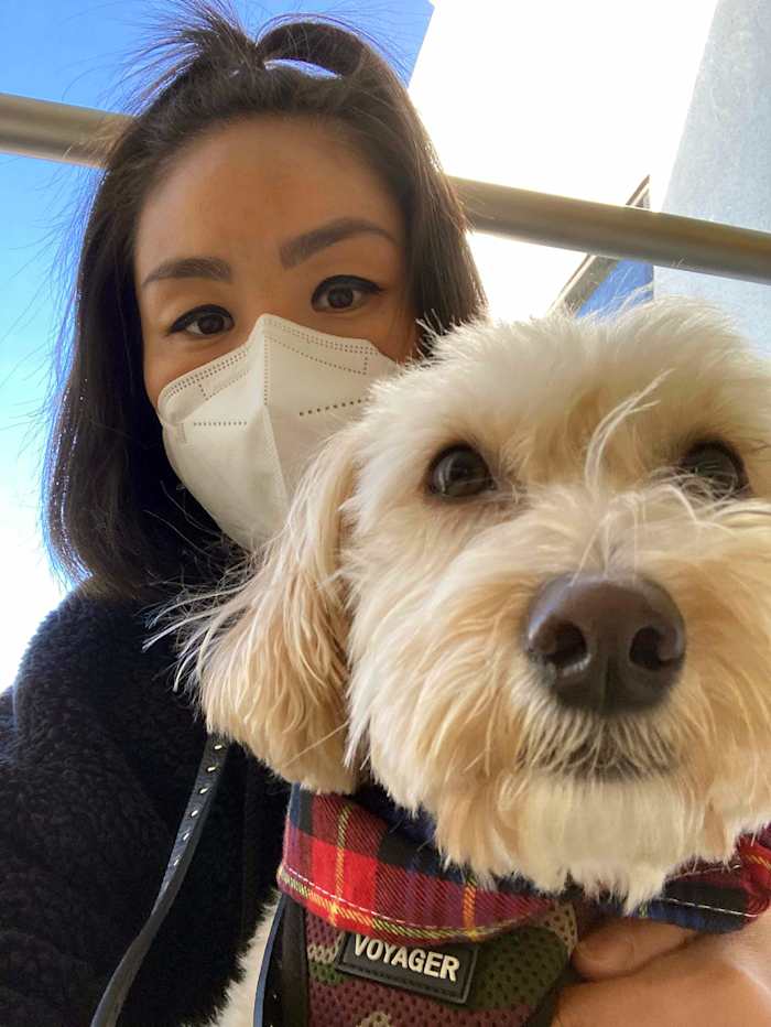 Esther’s declining condition left her with little physical or mental strength to care for her dog, Ollie.