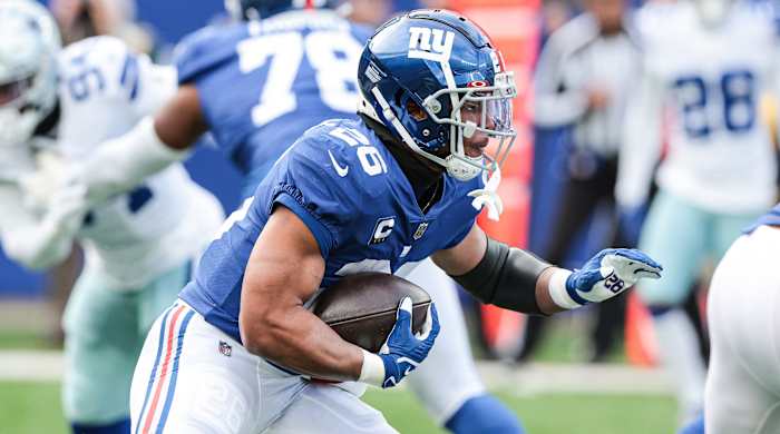 New York Giants running back Saquon Barkley
