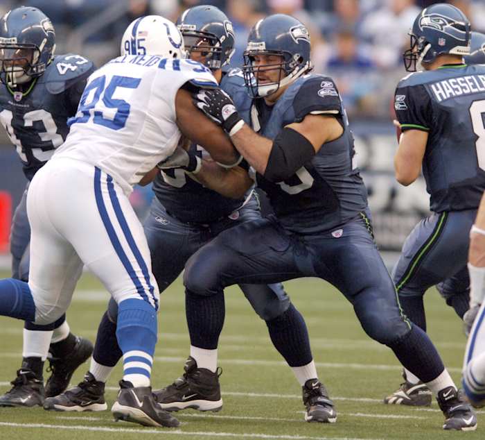 Hutchinson had two All-Pro seasons with Seattle, and after moving to Minnesota, he had three more.