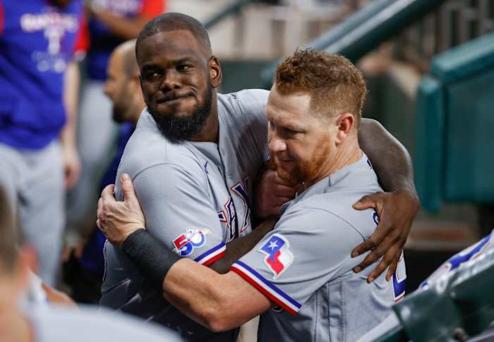 Adolis Garcia, Kole Calhoun