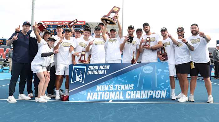Virginia Cavaliers 2022 NCAA Men's Tennis National Champions