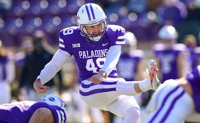 Timmy Bleekrode kicker 2020-21 Furman