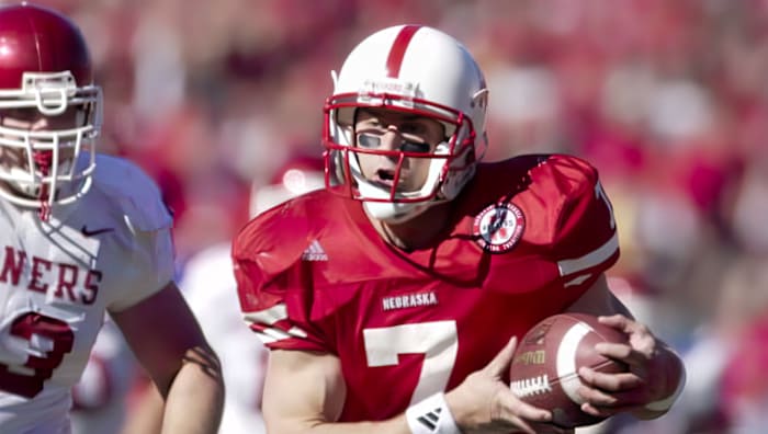 Eric Crouch 2001 Nebraska vs Oklahoma football