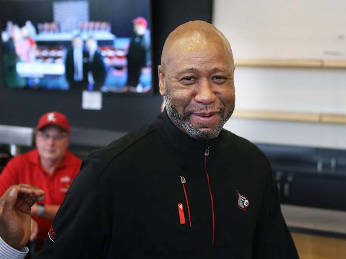 Milt Wagner at Kenny Payne’s Louisville introduction