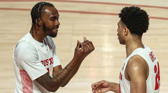 DeJon Jarreau (left) and Quentin Grimes