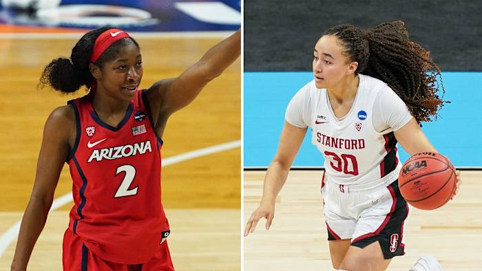 Aari McDonald and Haley Jones