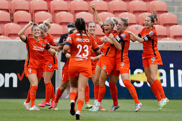 Rachel Daly leads the Houston Dash