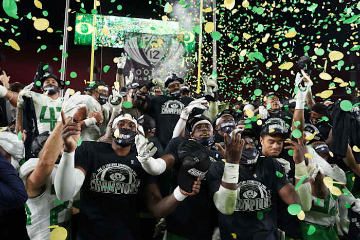 Ducks Pac-12 Champs 2020
