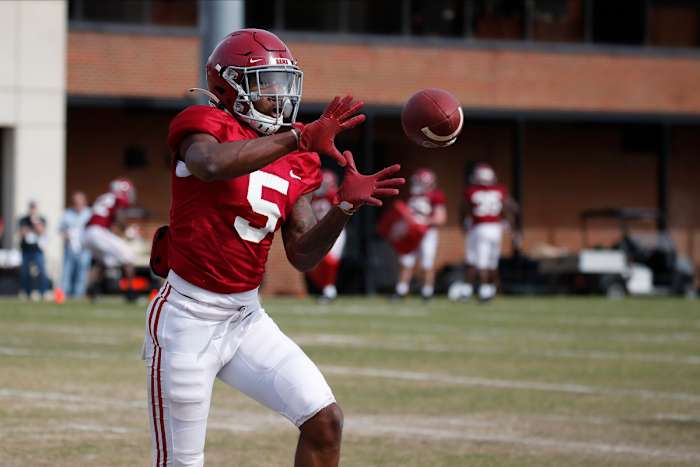 Jalyn Armour-Davis, Alabama spring practice, April 13, 2021