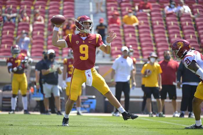USC QB Kedon Slovis [USC Athletics]