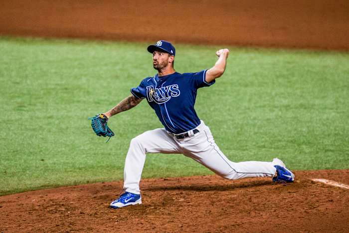 Sherriff stepped away from baseball after the Rays' second game of the season, citing mental health issues.