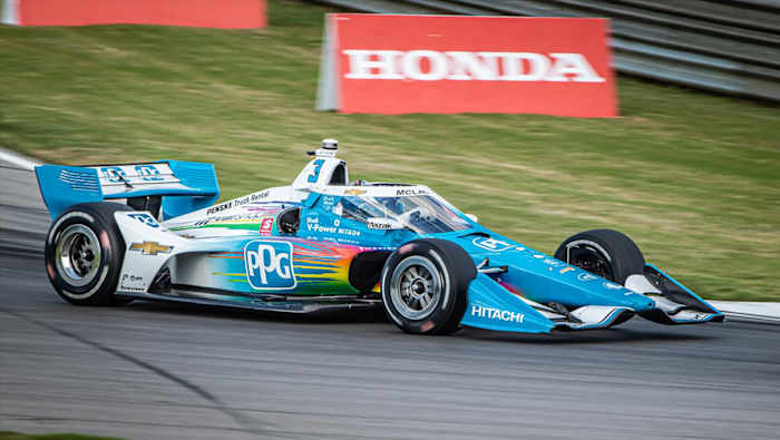 A road car vet, McLaughlin got a workout in his debut.