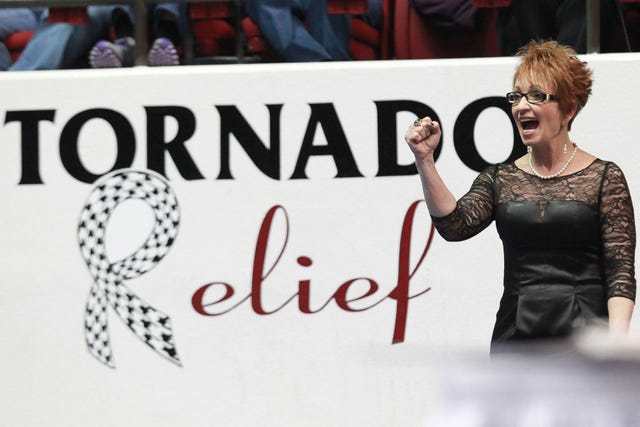 Sarah Patterson, Alabama Gymnastics, Tornado Relief