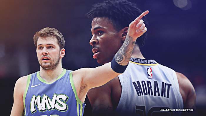 Luka-Doncic-Ja-Morant-swap-jerseys-after-Mavs-Grizzlies-matchup