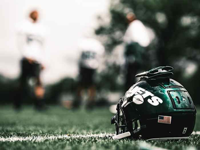 New York Jets helmet