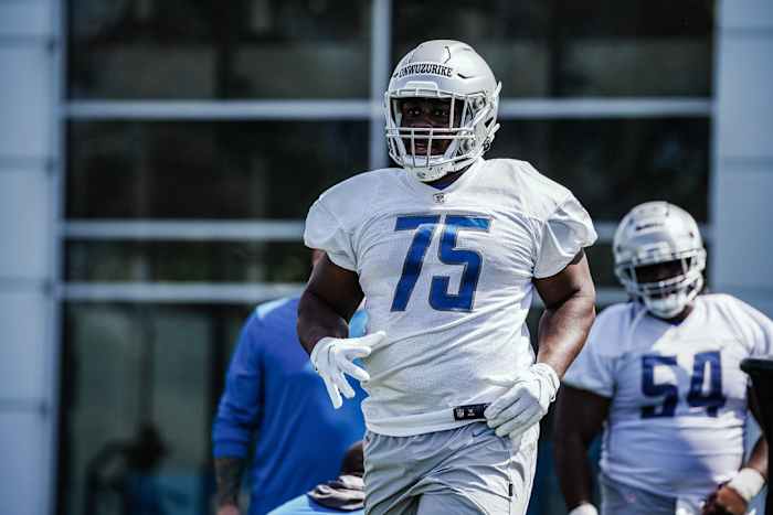 Detroit Lions defensive lineman Levi Onwuzurike