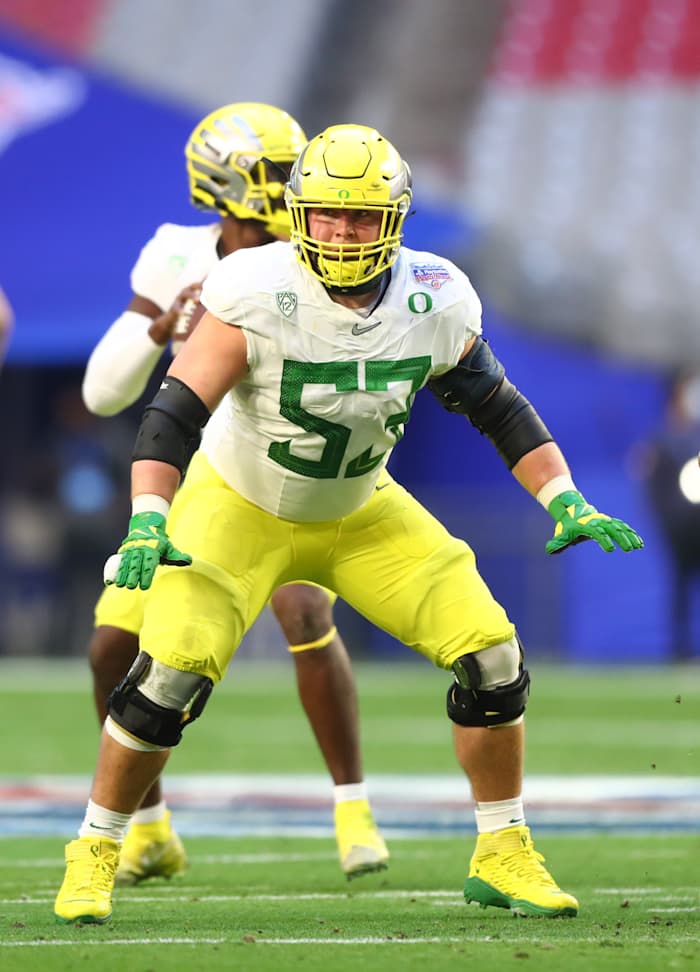Ryan Walk against Iowa State in the 2021 Playstation Fiesta Bowl.