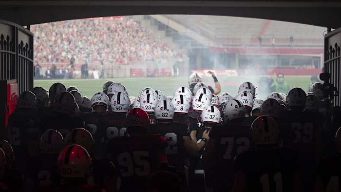 Nebraska football tunnel walk