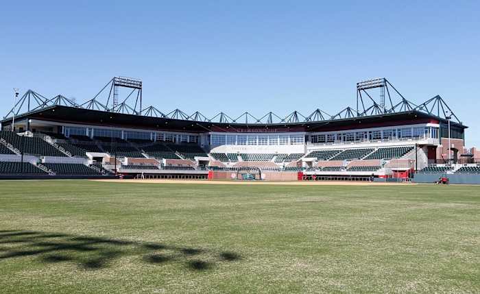 Alabama's Sewell-Thomas Stadium is the setting for this week's three-game series between the Crimson Tide and Mississippi State. (Photo courtesy of Alabama athletics)