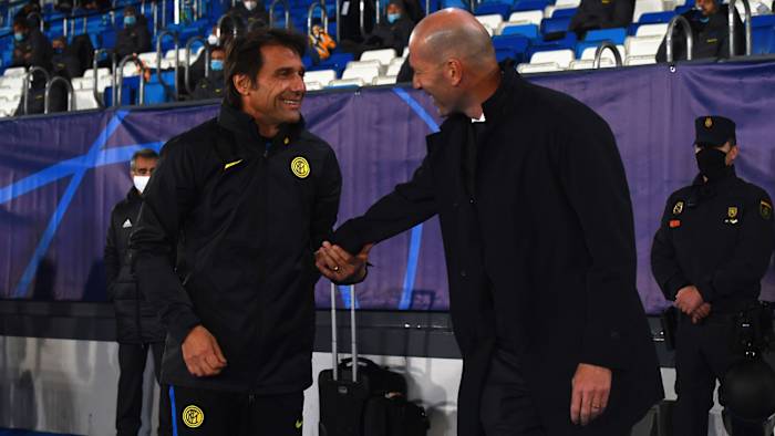 Antonio Conte and Zinedine Zidane are looking for new clubs