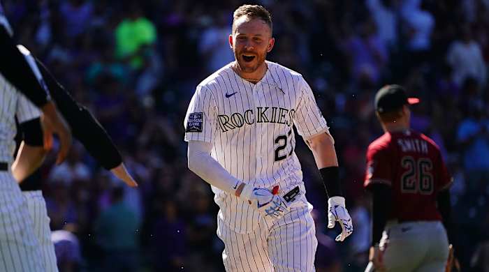Colorado Rockies shortstop Trevor Story