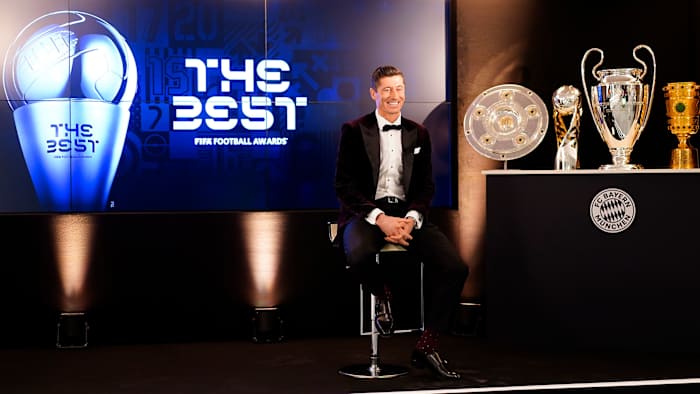Robert Lewandowski won FIFA's player of the year
