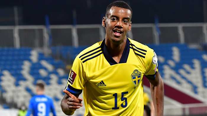 Sweden's Alexander Isak