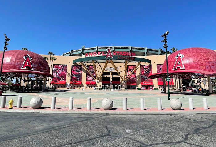 Harkins says the Angels barred him from returning to their stadium to clean out his office and collect his belongings.