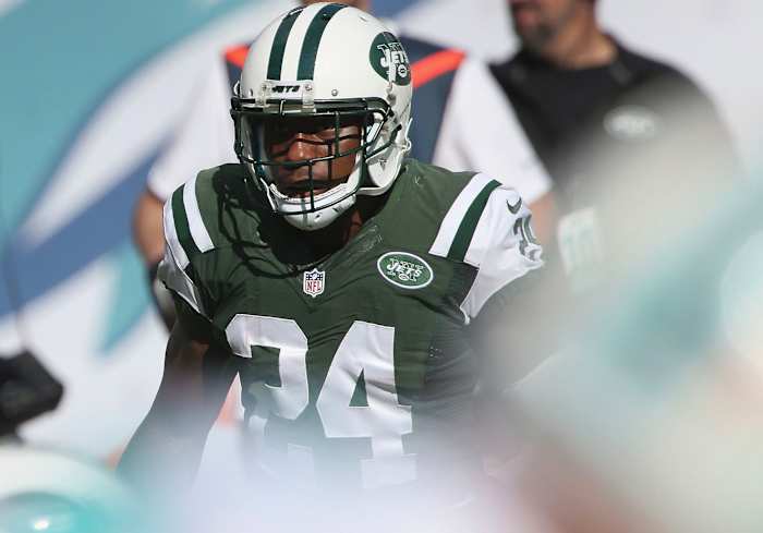 Phillips with the Jets in 2014...