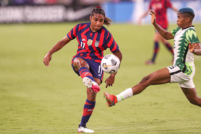 USWNT rising star Catarina Macario