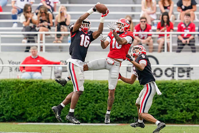 Georgia's hard-hitting safety can be a first-round pick with a strong performance next season. 