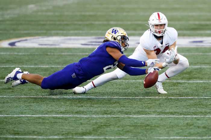 Kyler Gordon can hear his name called in the first round in 2022 with another strong year. 