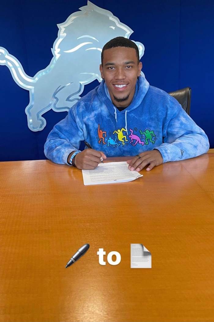 Courtesy: Amon-Ra St. Brown Instagram Account