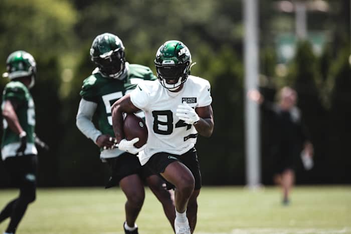 Jets WR Corey Davis minicamp