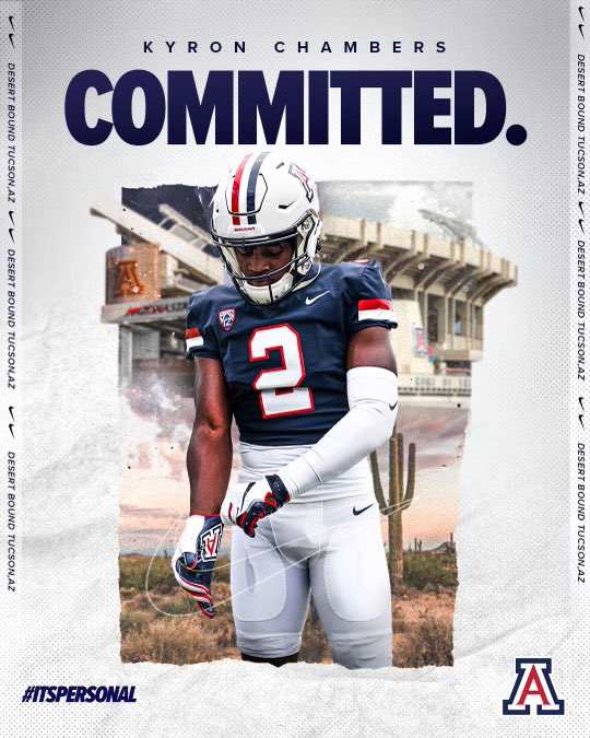 Kyron Chambers chose Arizona over other Pac-12 schools and big-name programs closer to home.