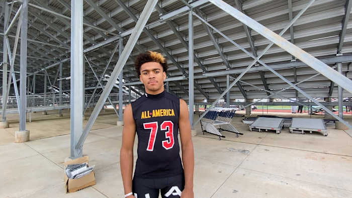 Keldric Faulk, Defensive End, Highland Home (Ala.) High School - 2023 - Under Armour Atlanta