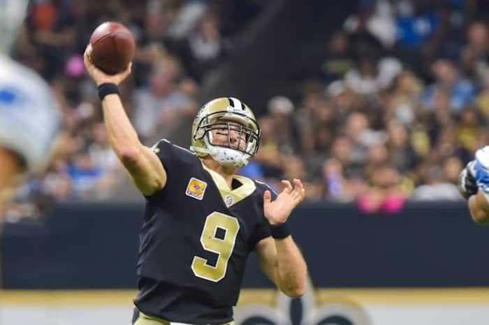 Quarterback Drew Brees © SCOTT CLAUSE / USATODAY Network via Imagn Content Services, LLC