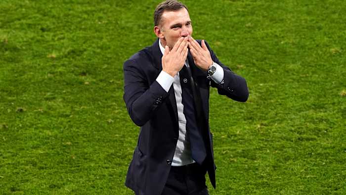 Ukraine manager Andriy Shevchenko