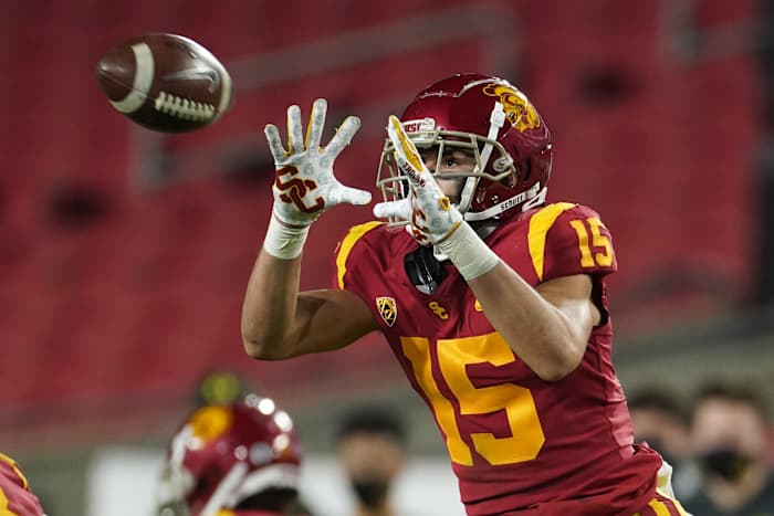 USC Wide Receiver Drake London [USA TODAY]