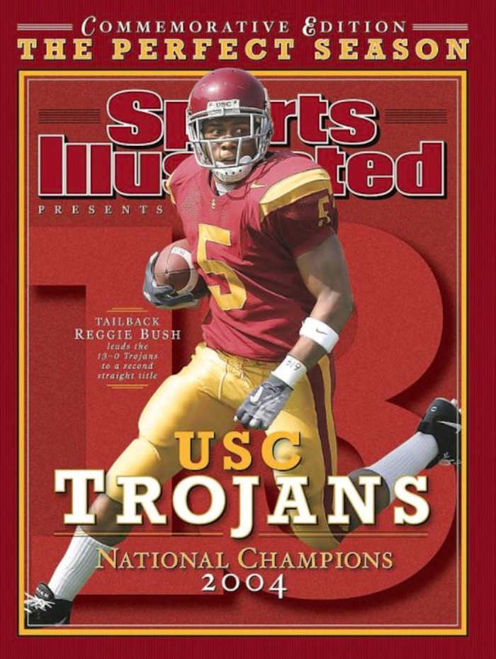 Saints and USC Running Back Reggie Bush on SI Cover