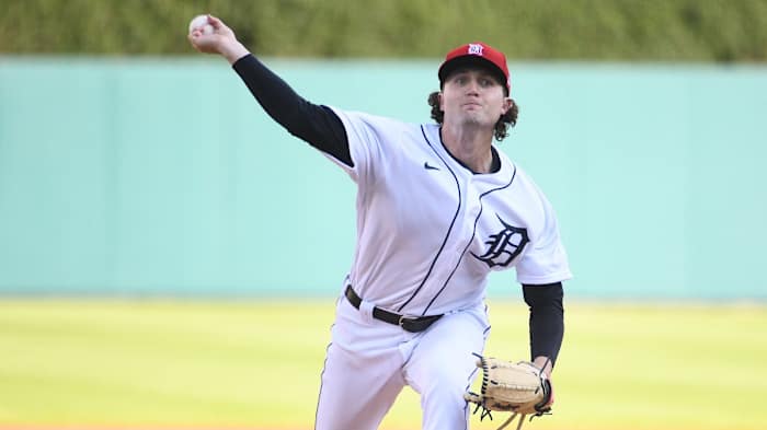 Tigers righthander Casey Mize
