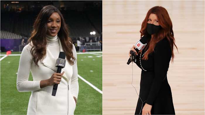 ESPN's Maria Taylor and Rachel Nichols