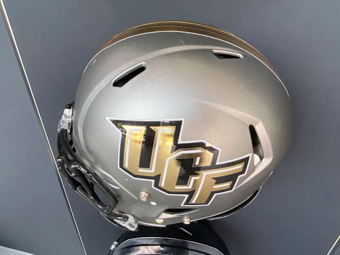 UCF Silver Helmet