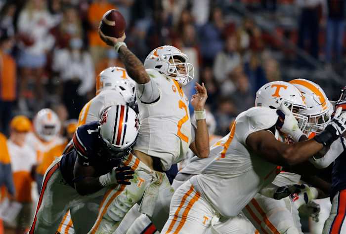 Big Kat Bryant Hits the Tennessee Quarterback
