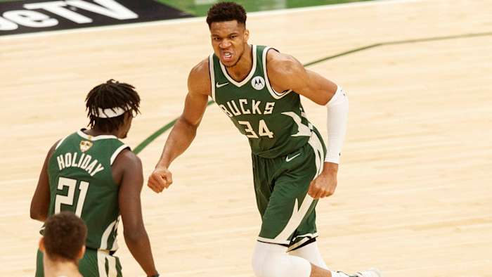 Milwaukee Bucks star Giannis Antetokounmpo