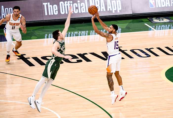 Payne's breakout year has been key to the Suns' Finals run, but should teams interested in the impending free agent trust his 44% three-point shooting this season, nearly 7 percentage points above his career average?