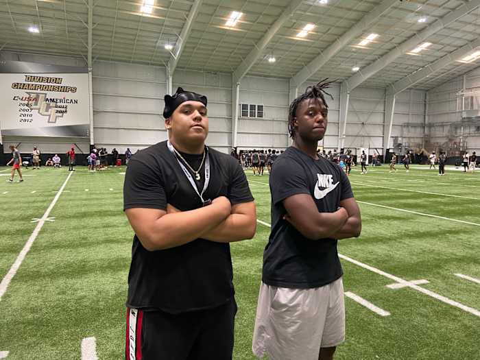 John Walker and Derrick LeBlanc