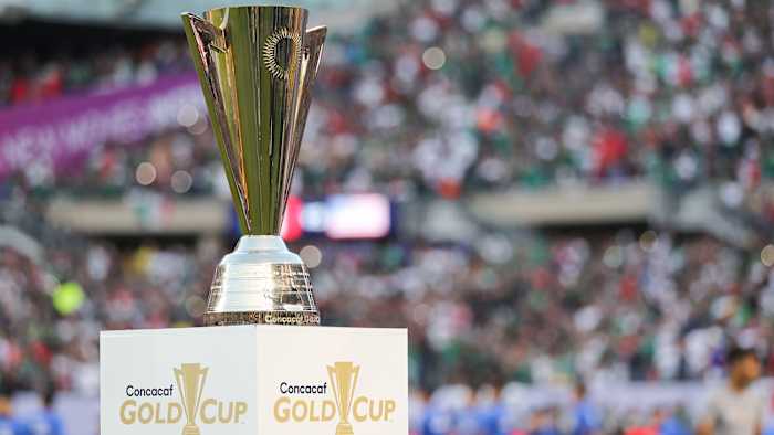 The Concacaf Gold Cup trophy